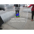 Heiß getaucht galvanisierte Gabion / PVC beschichtete Gabion Box / Galfan Gabion Korb Fabrik